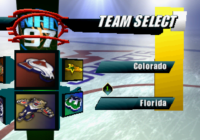 NHL 97 screenshot 3 for Playstation